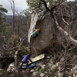 First Ascent: Katinka MÃ¼hlschlegel in \"I\'m a Koala\", V5